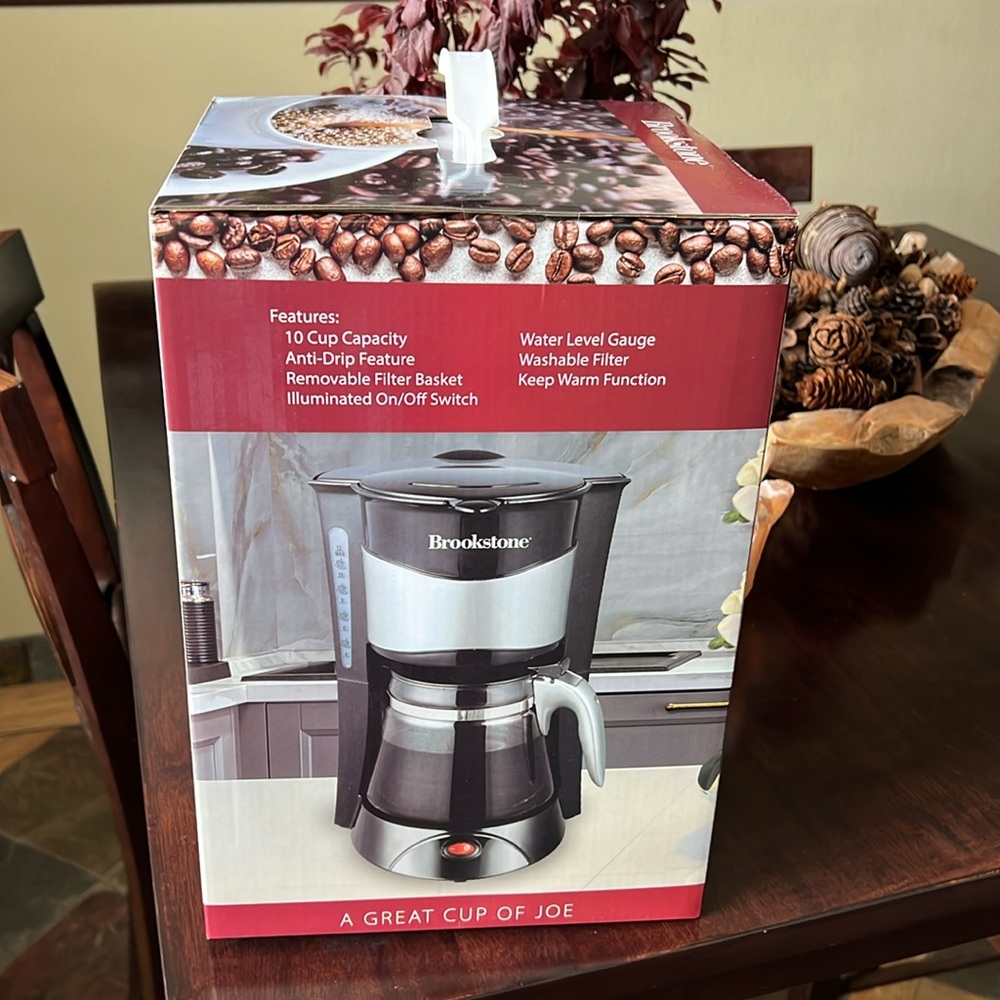 Brookstone Drip Coffee Machine - Picture 2 of 2